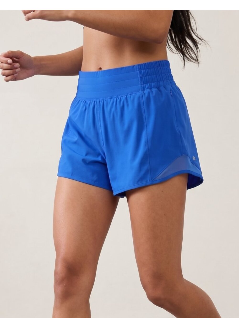 NWT | MCEDAR Blue Lightweight Lined Running Shorts Zipper Pockets Size XL